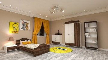 Mira Genç Odası Takımı Mdf