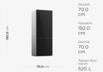 Arçelik 2388 CMS Buzdolabı