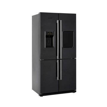 Arçelik 8850 SBS NY A+ 605 Lt Siyah NoFrost Gardırop Tipi Buzdolabı