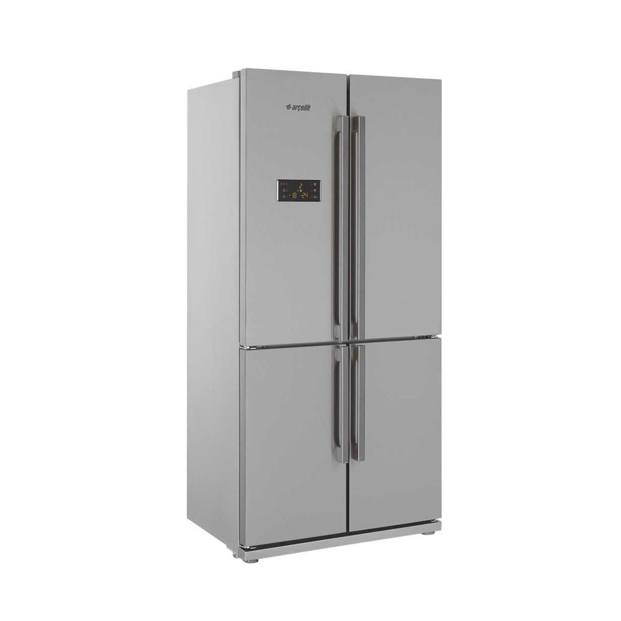 Arçelik 8844 SBS NY A+ 610 Lt Inox Gardrop Tipi İyonizer Özellikli Buzdolabı