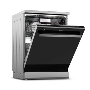 Arçelik 6586 SC Siyah Cam 8 Programlı Bulaşık Makinesi