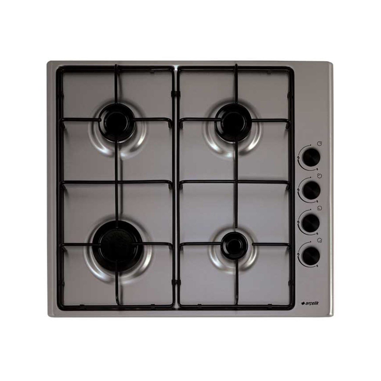 Arçelik Sto 810 Se 4 Gg Silver Setüstü Ocak