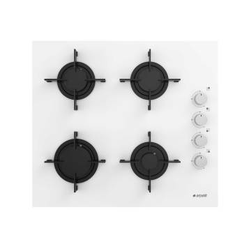 Arçelik YSTO 817 E Set Üstü 4Gg Beyaz Cam Yüzeyli Ocak
