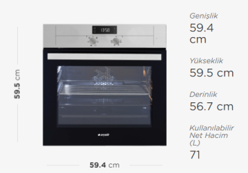 Arçelik 9623 Mdı Ankastre Fırın