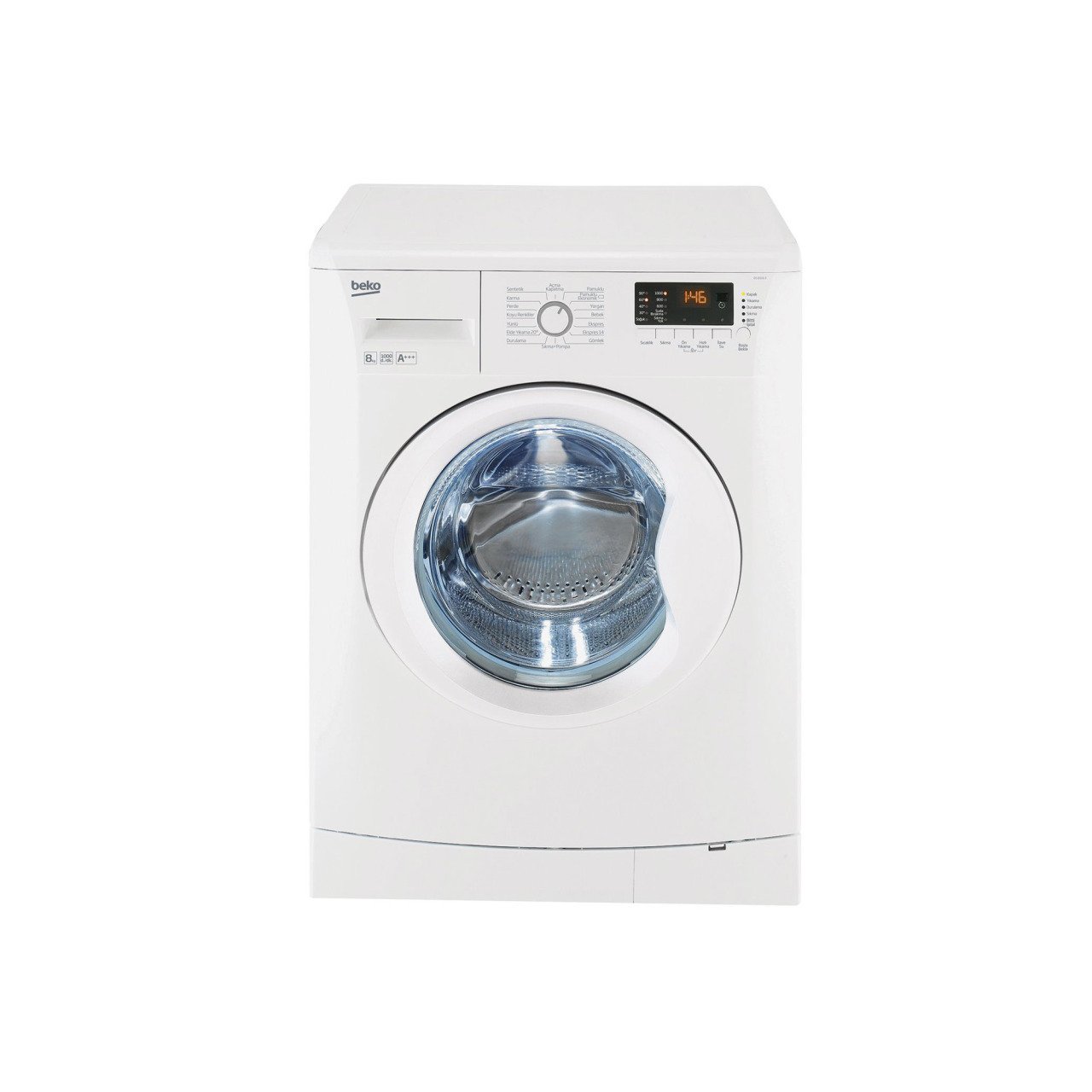 Beko D5 8101 E A+++ 8 Kg 1000 Devir Çamaşır Makinesi