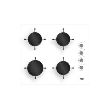 Beko YHTSG 64120 SW 4 8MM GG CAM YÜZEYLİ VERİMLİ OCAK