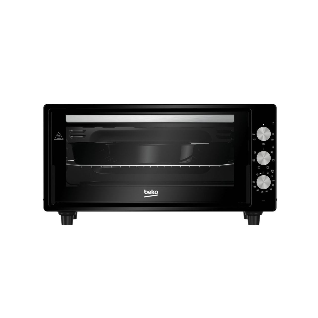 Beko BSUF 4000 MES 40 LT SIYAH SET USTU FIRIN