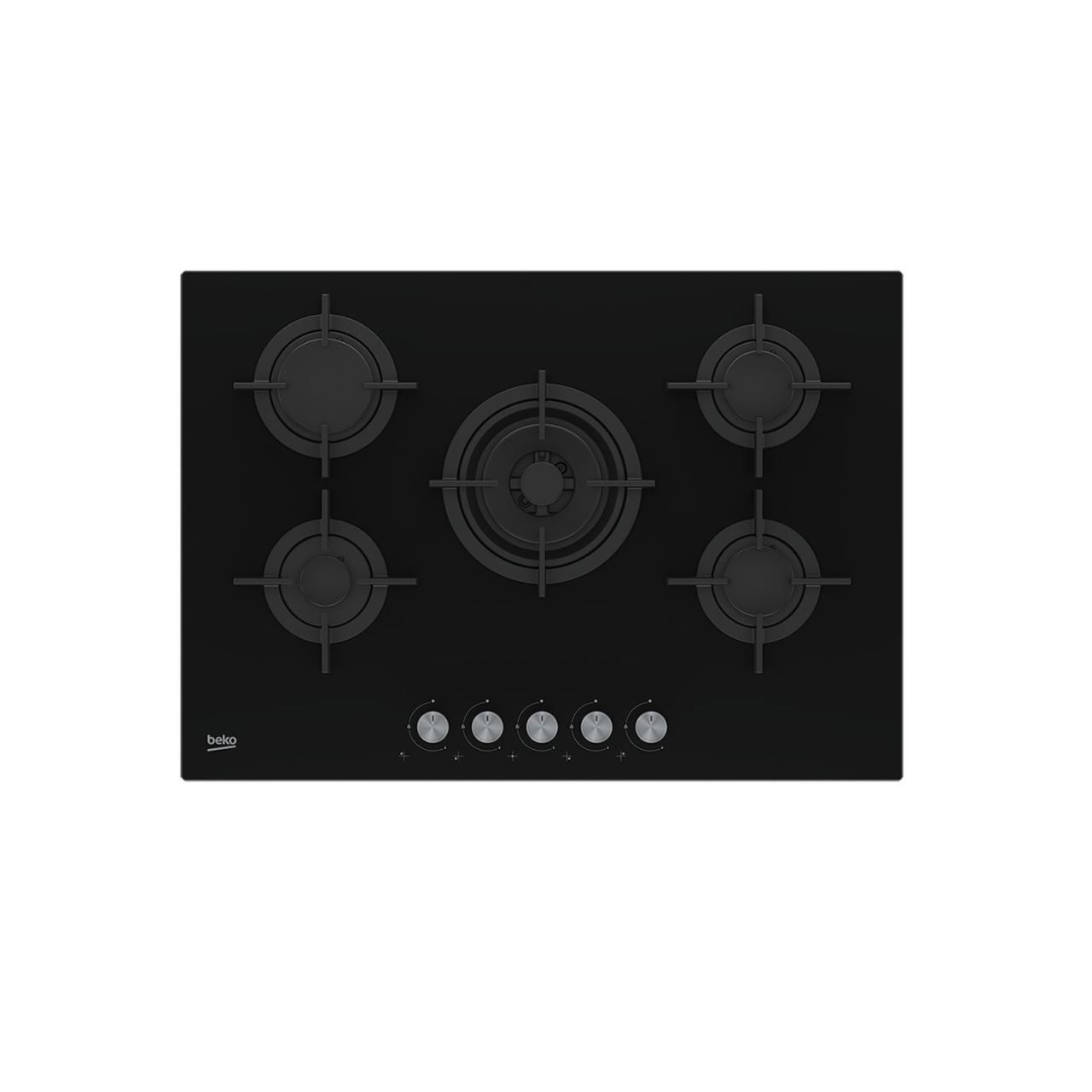 Beko YOCW 75220 DS Siyah Cam Tablalı Wok'lu  Ankastre Ocak