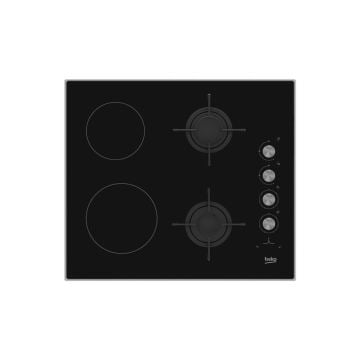 Beko YOCM 64111 XDS Siyah Cam Tablalı Ankastre Ocak