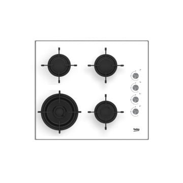 Beko YOCW 64110 XDB Woklu Beyaz Cam Tablalı Ankastre Ocak