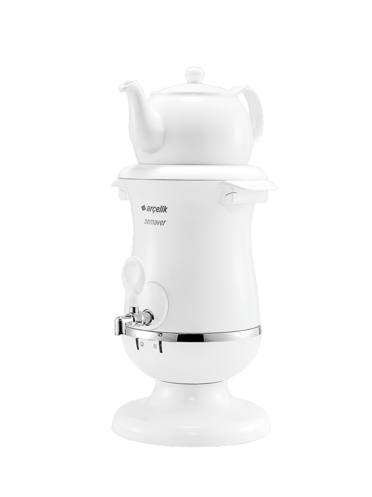 Arçelik K 3285 P Semaver Porselen Demlik