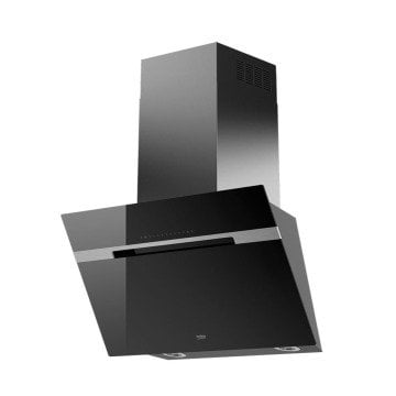 Beko ADE 62843 S  60 CM / Eğimli Siyah Davlumbaz