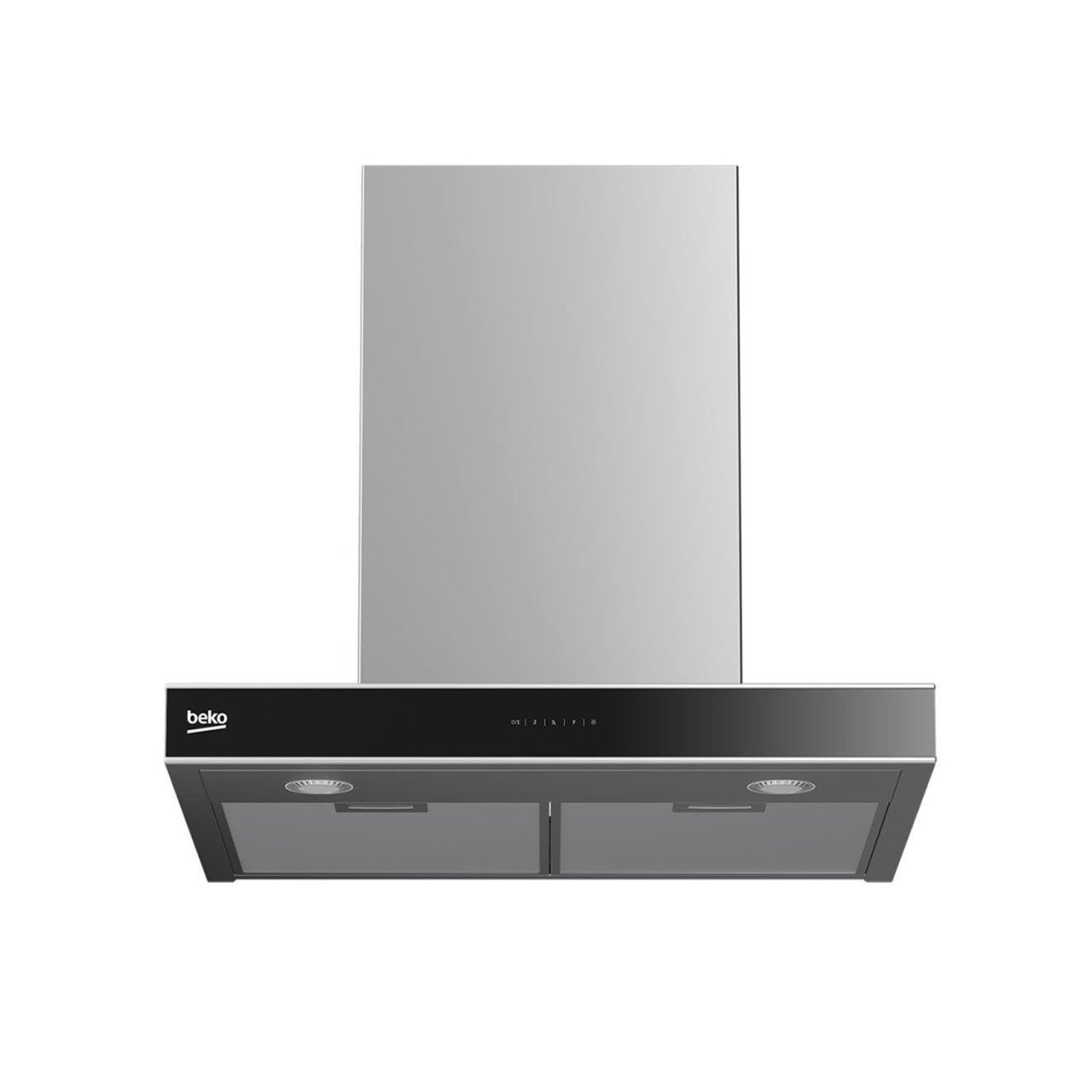 Beko ADT 63741 SI Siyah (+ İnoks Çıtalı) Davlumbaz