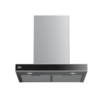 Beko ADT 63741 SI Siyah (+ İnoks Çıtalı) Davlumbaz