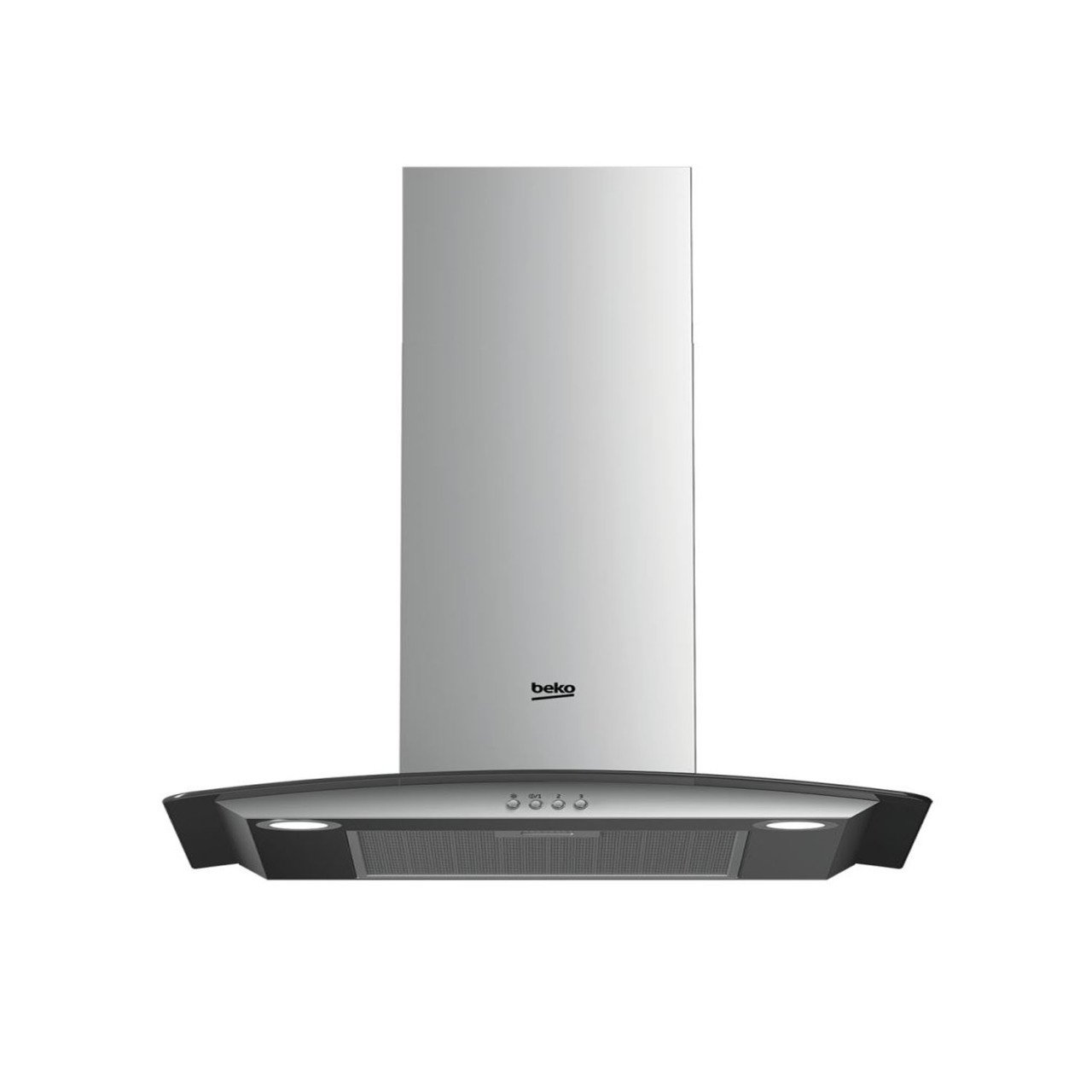 Beko ADB 61620 I  60 CM T Tipi Bükük Dekorlu İnoks Davlumbaz