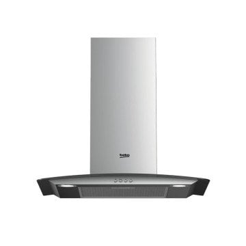 Beko ADB 61620 I  60 CM T Tipi Bükük Dekorlu İnoks Davlumbaz