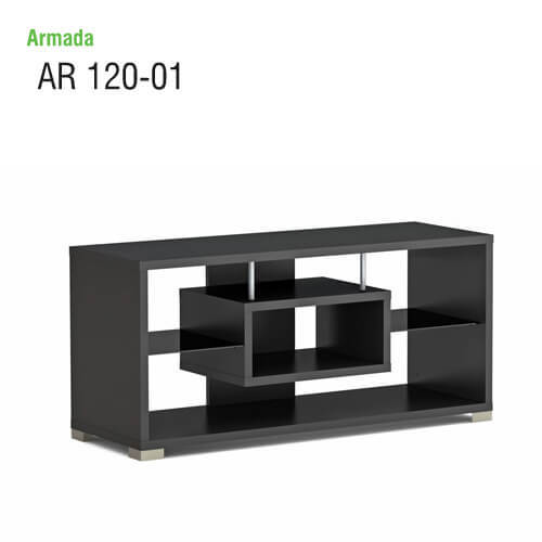 Arstil Armada 120-01 Siyah Ceviz Televizyon Sehpası