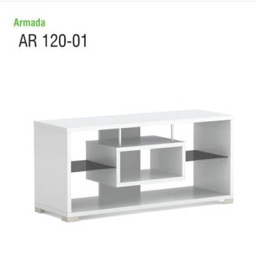 Arstil Armada 120-01 Beyaz  Televizyon Sehpası