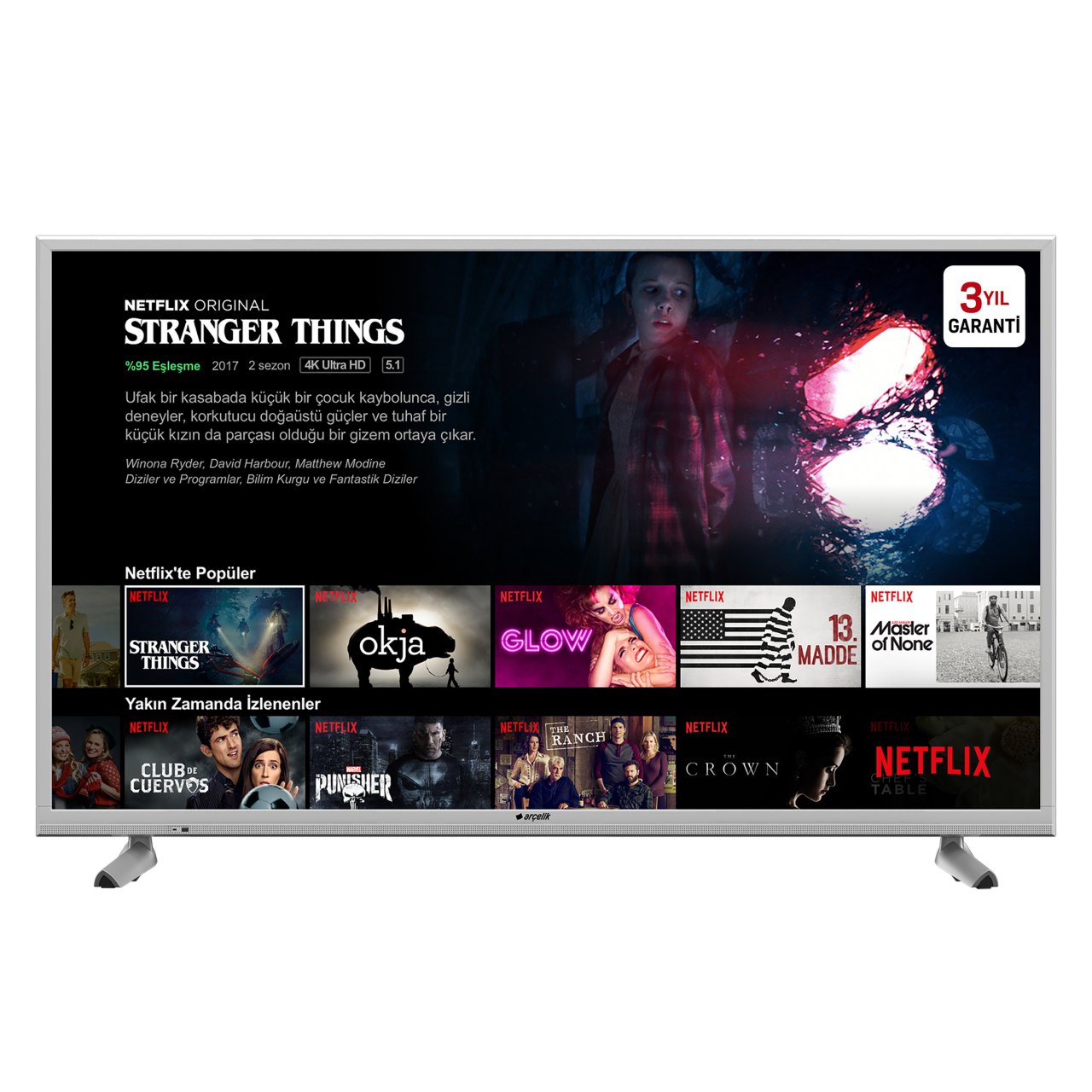Arçelik A49L 8860 5S 4K Diamond TV