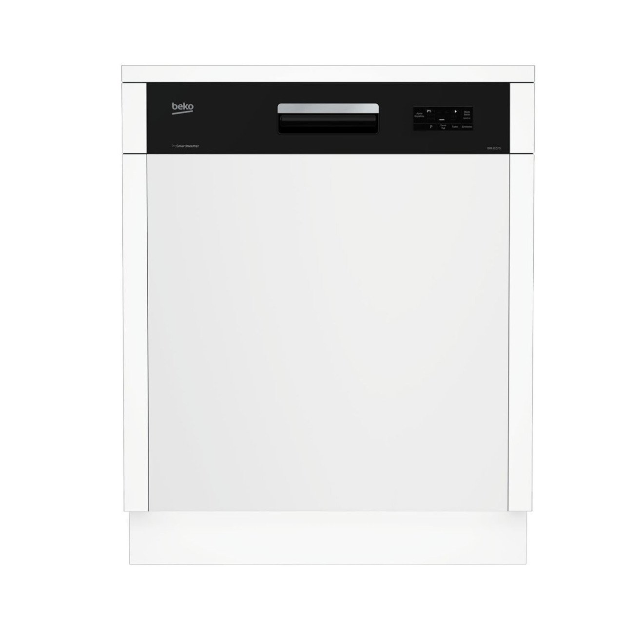 Beko BMA 6102 S SİYAH YARI ANKASTRE BULAŞIK MAKİNESİ