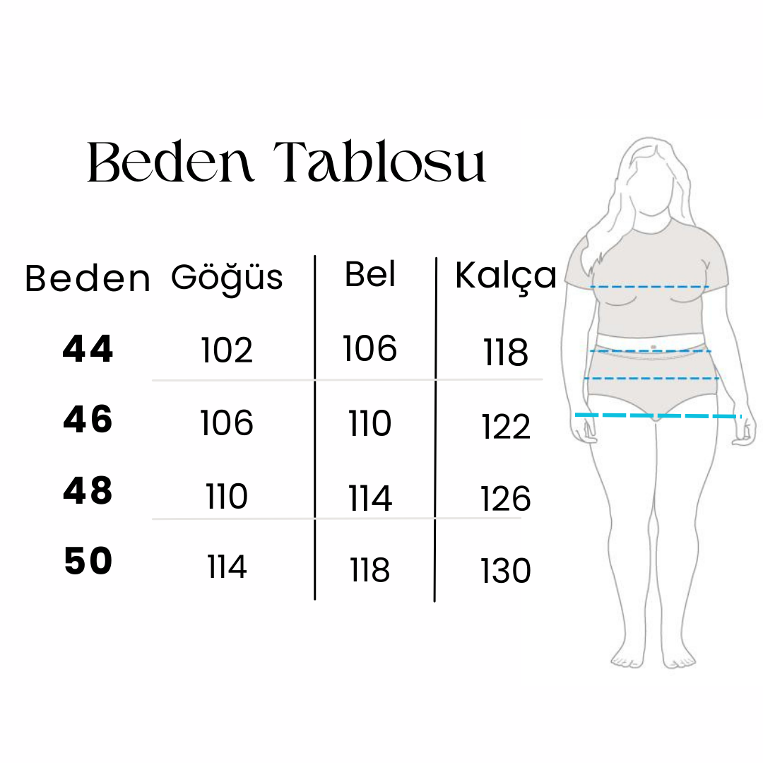 Kolu Dantelli Büyük Beden Elbise