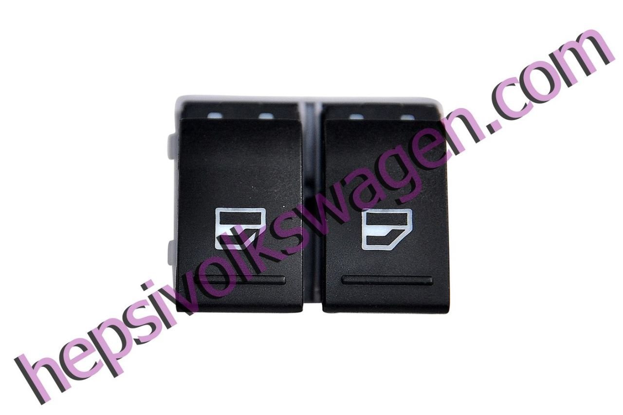 Cam Açma Düğmesi Sol İkili 7E0959855A Volkswagen Transporter T5