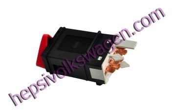 FEBİ Dörtlü Flaşör Düğmesi Üçgen 6N0953235B Polo(1997-2002)-T4