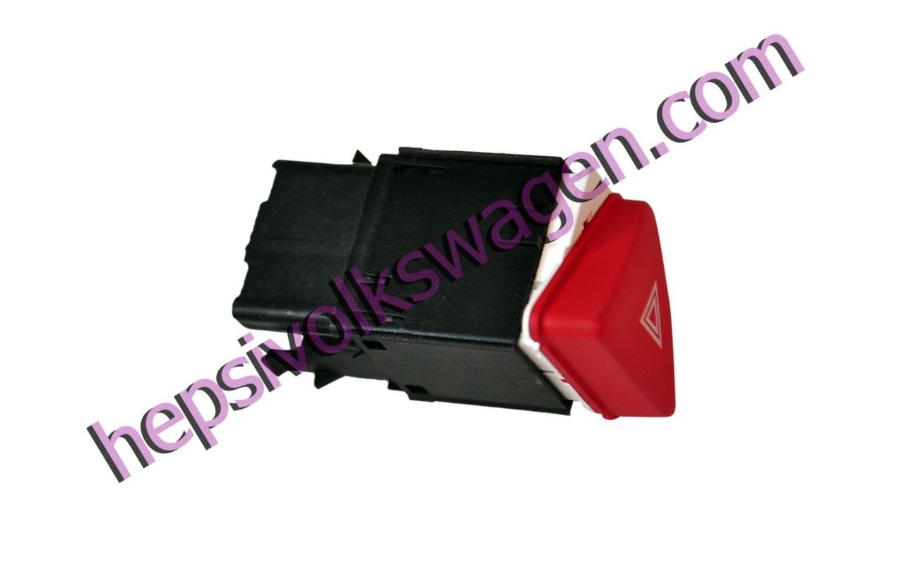 Dörtlü Flaşör Düğmesi Üçgen 1K0953509A Volkswagen Golf 5-Jetta