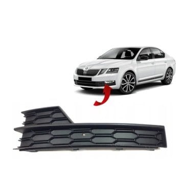 Tampon Izgarası Sol 5E0807681F Skoda Octavia 2018-2022