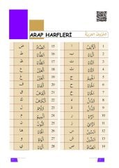 5.Sınıf Arapça Akıllı Yazı Defteri