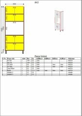 Lux Mutfak Fırın Dolabı