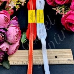 10 mm simli saten kurdele