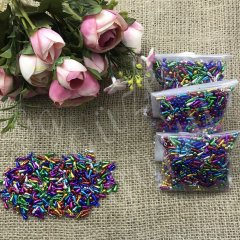 Metalize Plastik Gözyaşı Boncuk (0.30gr.)