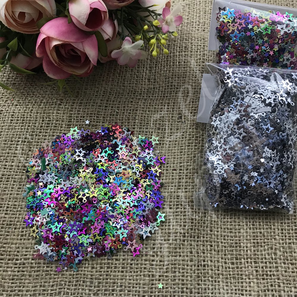 Plastik Pul Delikli Yıldız Şekli (0.30 gr.)