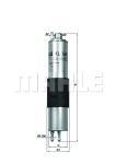 YAKIT FİLTRESİ BMW 316i-318i-320i-325i-xi-330i-xi 13327512019-13321439407++