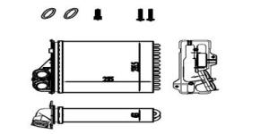 KALORİFER RADYATÖRÜ LOGAN 05>DUSTER 10>SANDERO 10> 6001547484.