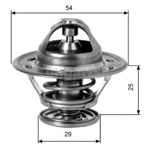 TERMOSTAT MASTER 2.5 D-2.5 TD-2.8 DTI 76C  (V2057) 5000816924-