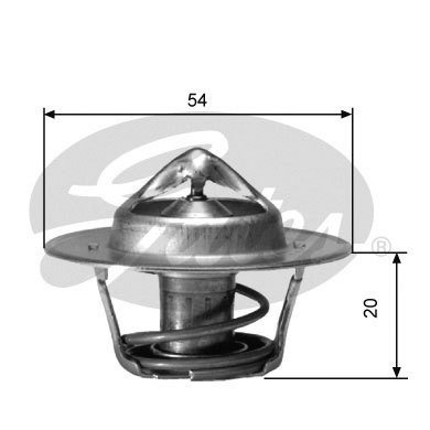 TERMOSTAT 89 DERECE KANGO 1,9 LAGUNA MEGANE 1,6İ-2 4402719-7700866896-7700872314-7700966896*
