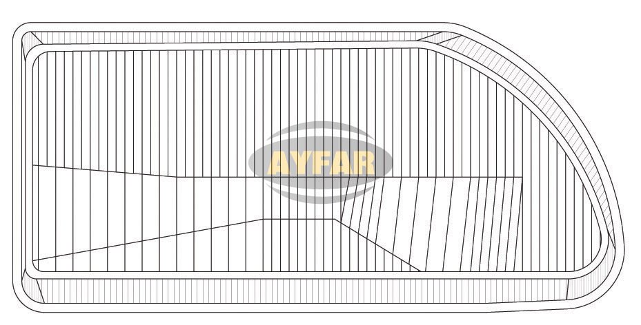 FAR CAMI SAĞ 1997 R9 BROADWAY  97=> (10263)