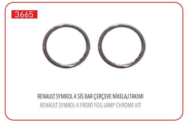 SIS FAR CERCEVESI NIKELAJ (TAKIM) R-L CLIO IV 261522624R-