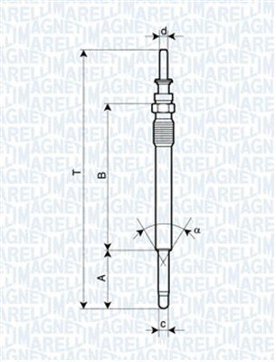 KIZDIRMA BUJİSİ OPEL VECTRA B/ VECTRA C 2.0 DTI/ O