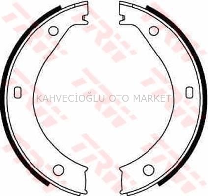 ARKA FREN BALATASI PABUC BMW E31 E32 E34 E36 M3 E3 34411159468-34411155523