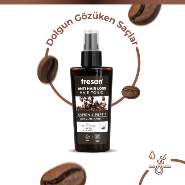 Tresan Kafein & Peptit Dökülme Karşıtı Saç Toniği 125 ml