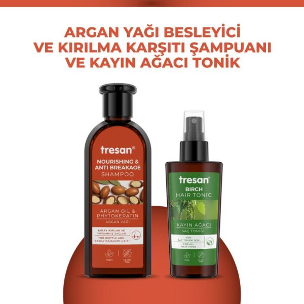 Argan Yağı Besleyici Ve Kırılma Karşıtı Bakım Şampuanı 300 ml K.ağacı Özlü Saç Toniğ