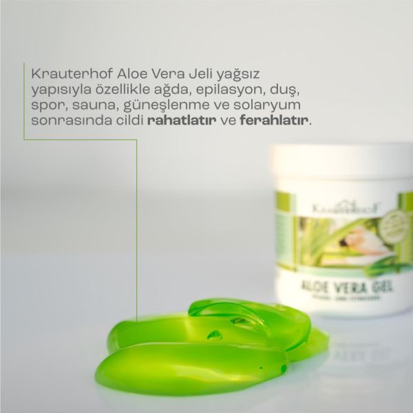 Krauterhof Aloe Vera Nemlendirici Vücut Jeli 100 ml x2 Adet