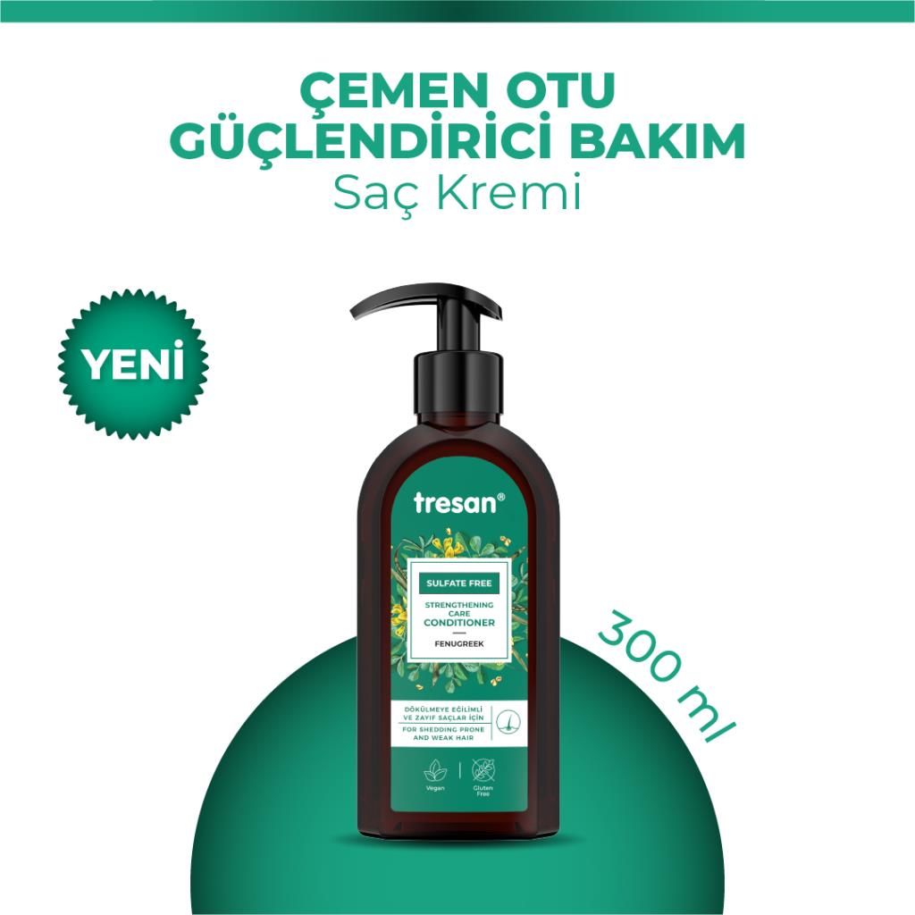 Tresan Çemen Otu Güçlendirici Sülfatsız Bakım Saç Kremi 300 ml