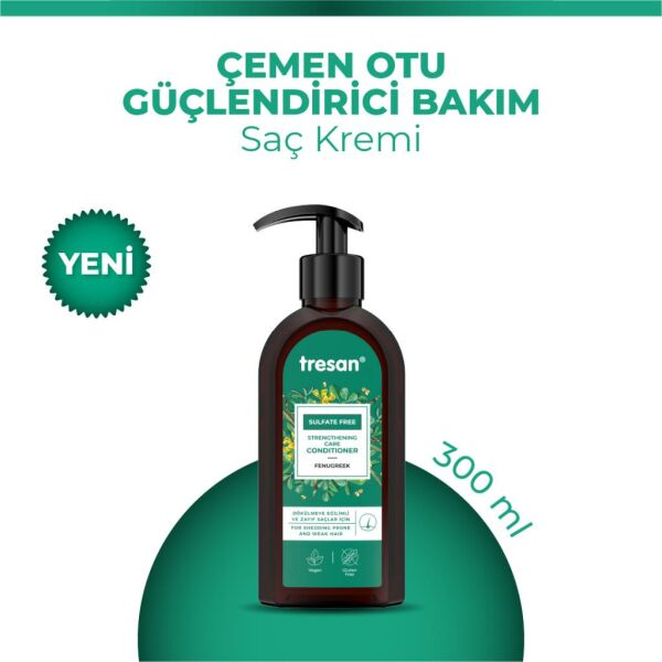 Tresan Çemen Otu Güçlendirici Sülfatsız Bakım Saç Kremi 300 ml