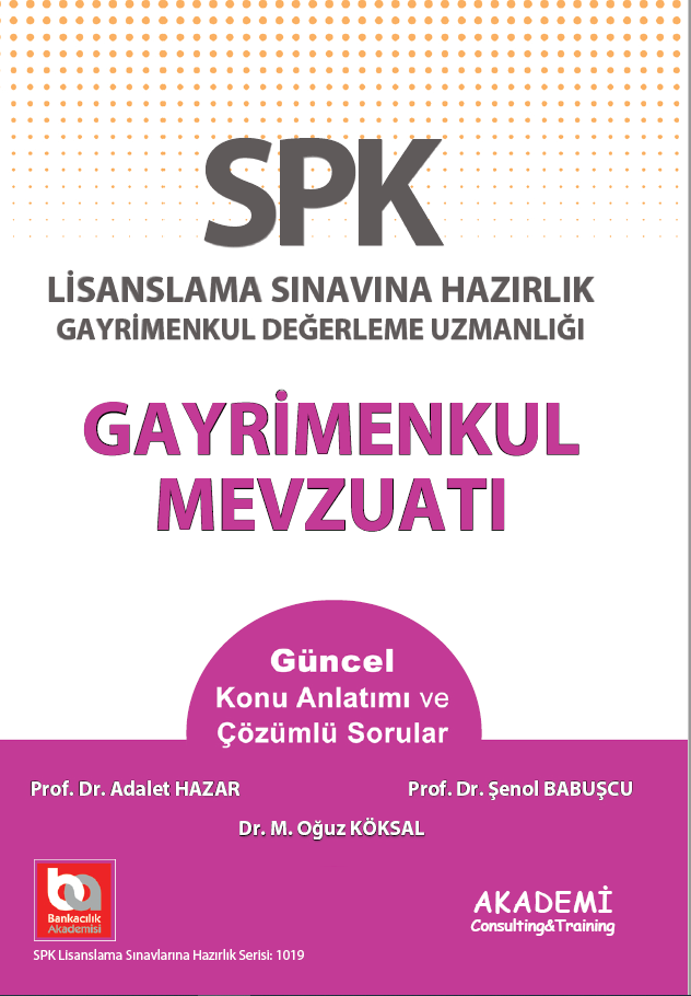 SPK Gayrimenkul Mevzuatı Konu