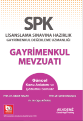 SPK Gayrimenkul Mevzuatı Konu