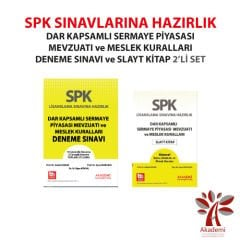 SPK Dar Kapsamlı Slayt+ Deneme Sınavı 2'li Set